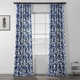 Tikal Printed Cotton Curtains for Bedroom Room Darkening Curtains for Living Room Large Window Single Panel