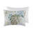 Oversized Blue Cotton Bedding Sets, Coastal Comforter With Pillows