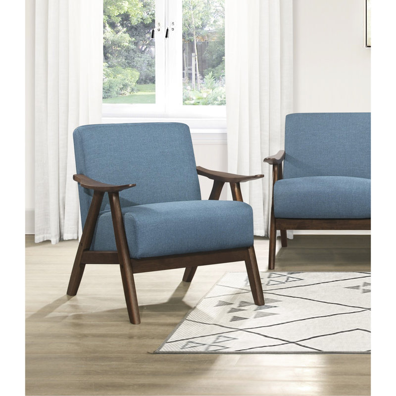 Chaise d'appoint Brockenhurst Modern Retro, Blue