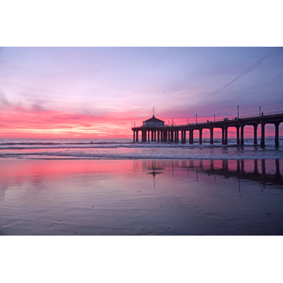 " Manhattan Beach Sunset " by Tracerouda
