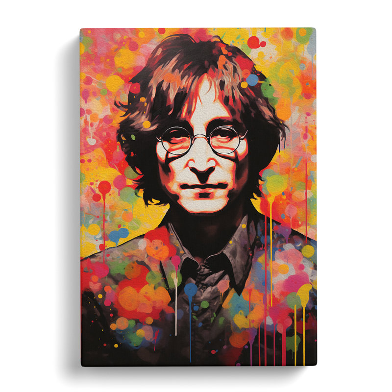 John Lennon Modern - Print, 76cm H x 50cm W x 3cm D