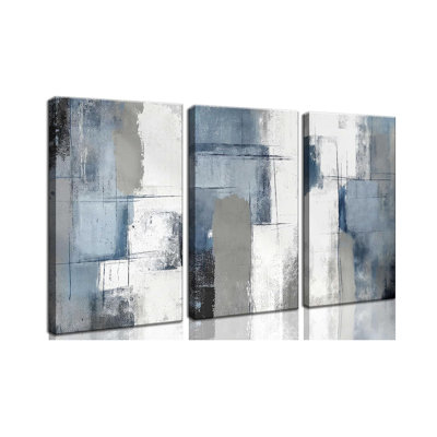 3 Piece Wrapped Canvas Wall Art