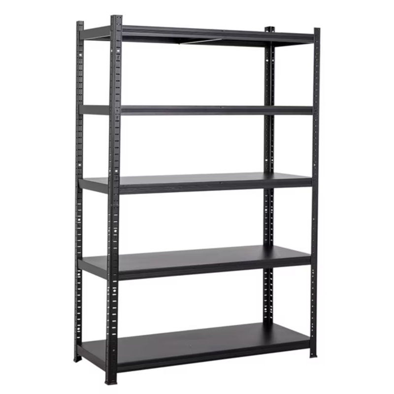 Étagère de rangement robuste à 5 niveaux en métal, armoire de rangement robuste, adaptée à divers besoins de rangement