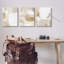 «Stupell Industries Beige Modern Abstraction», ensemble de 3 toiles murales par Ros Ruseva-91309515