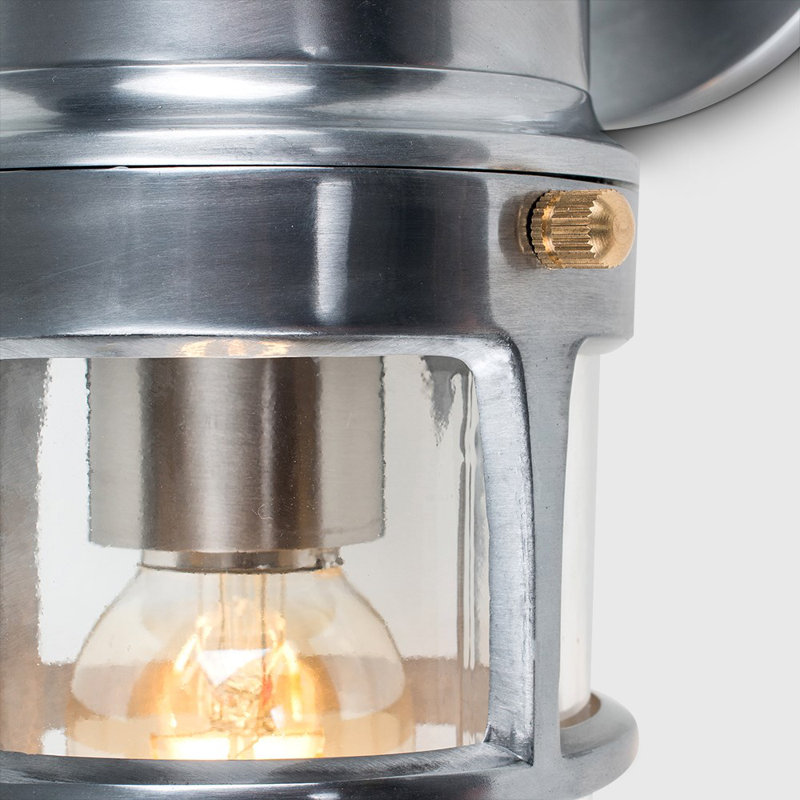 Harden Outdoor Wall Lantern, Aluminium, Yes