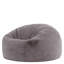 icon Kingston Faux Rabbit Fur Classic Bean Bag, Light Grey-118322699