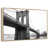 Floating Frame Natural Wood selected