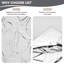 Miroir mural asymétrique avec cadre en alliage d'aluminium - Miroir de meuble-lavabo décoratif moderne-1282847054-1282847055