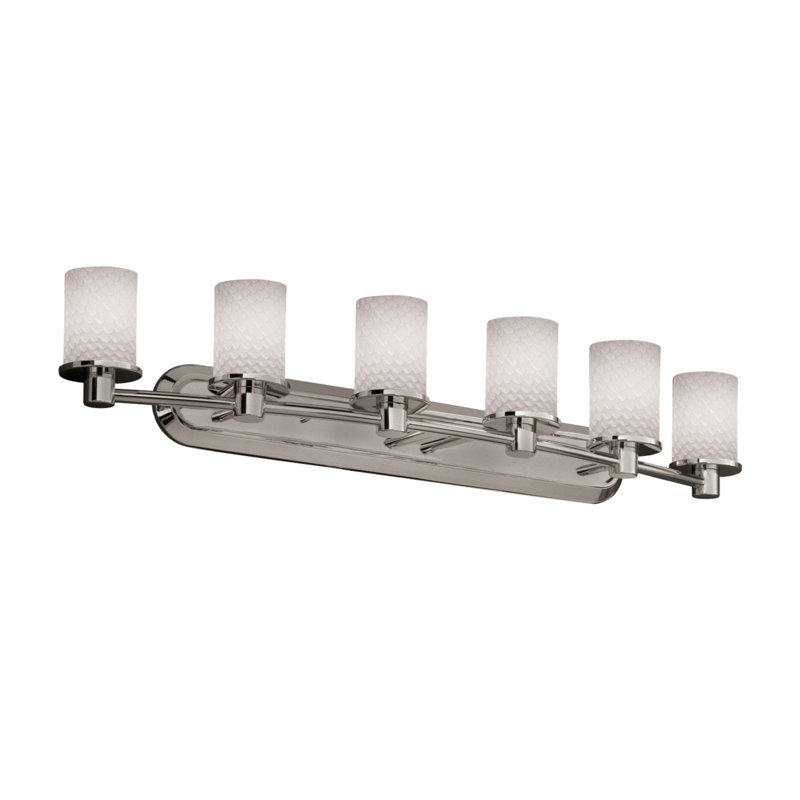 Jaoquim 6 - Light Vanity Light, Weave, Nickel