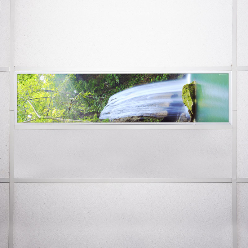 Waterfall Rectangle Fixture Component Ceiling Light
