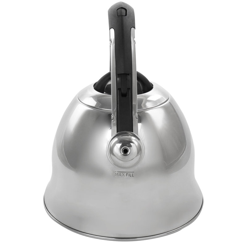 Bouilloire sifflet en acier inoxydable 1,8 pintes ORIXFORCE