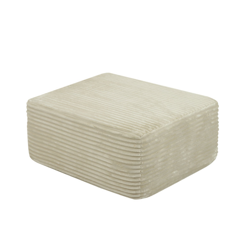 Repose-pieds (avec repose-pieds seulement), Tissu beige
