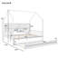 Lit gigogne en bois, lit avec tablette-771267305