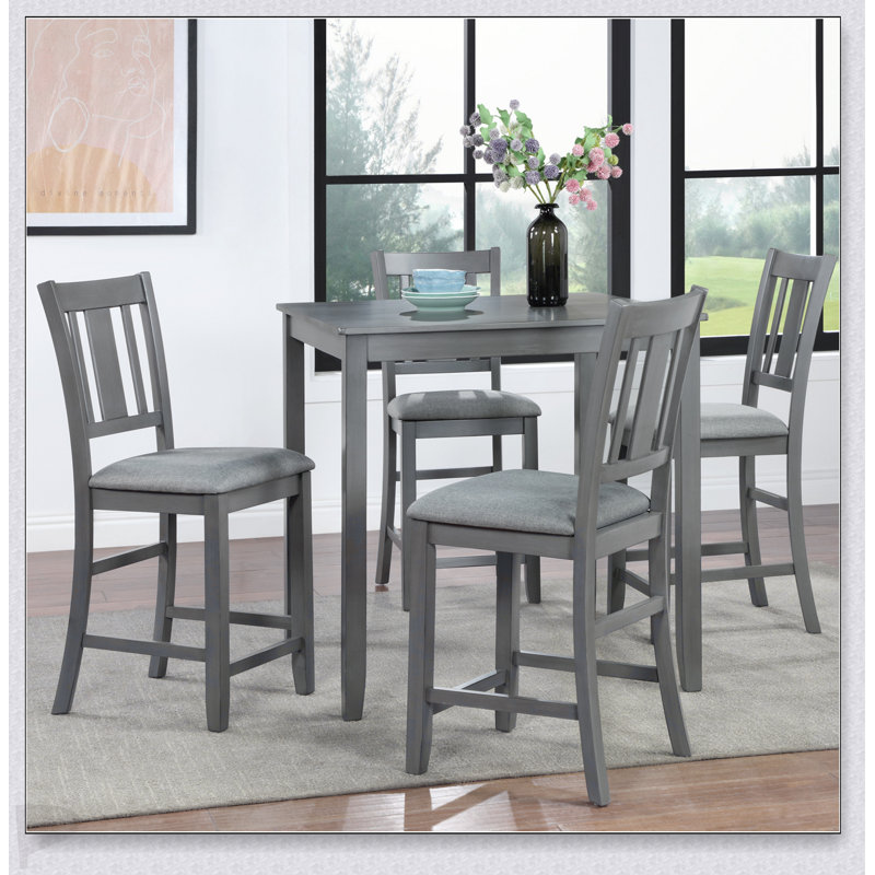 Compact Wooden Dining Square Table, Perfect For Small Spaces And 4 Person Gatherings, Only The Table