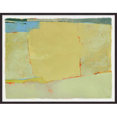 County Line 1' Framed Print on Canvas