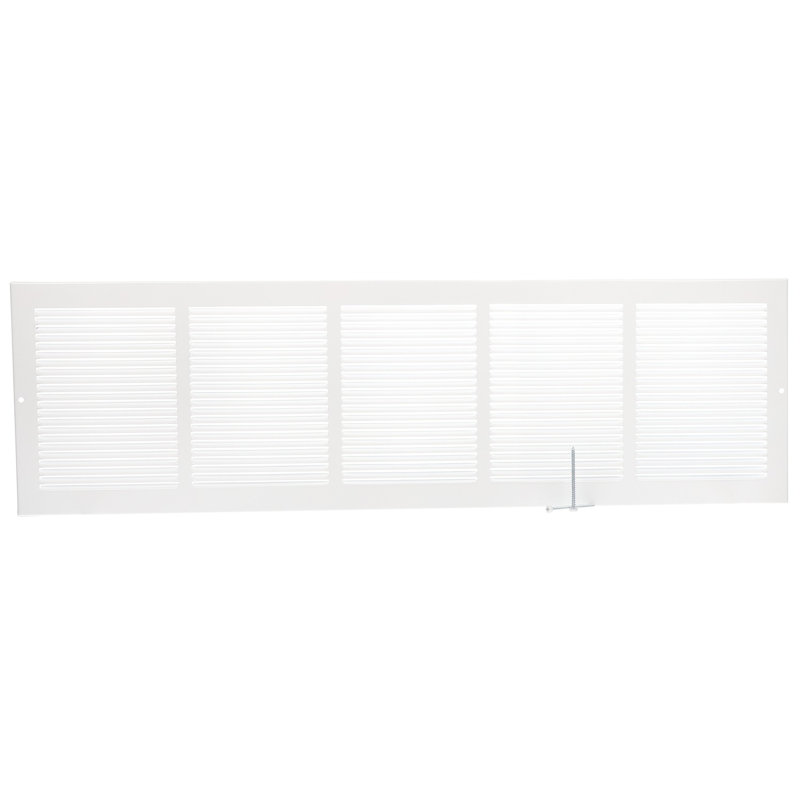 Plinthe en acier Imperial, L 30 po x H 8 po x P 1 po