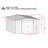  Arrow Classic Steel Storage Shed-92586702-92586700