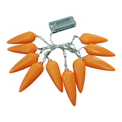 Easter Decorative Lights Led String Lights Carrot Lanterns For Decorative