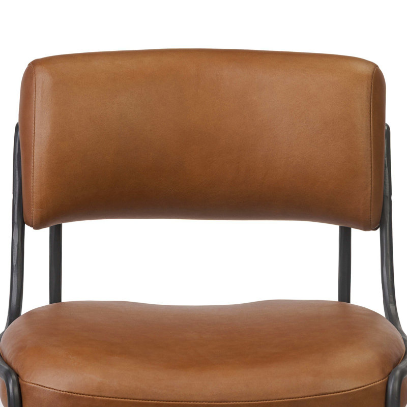 Nettie Dining Chair-Crypton Nomad Snow, Sonoma Chestnut