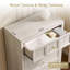 Commode 5 tiroirs Mid-Century 29,5 W (ensemble de 2), grande commode en bois-617243858