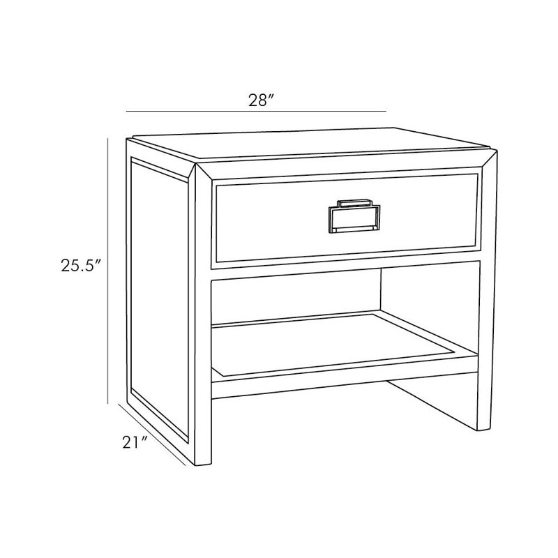 Ethan Solid Wood End Table