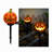 Solar Pumpkin Lights Halloween Decorations Pathway Lights Outdoor Waterproof