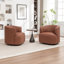 Fauteuil demi-tonneau pivotant de 32 po Tybias-697652632
