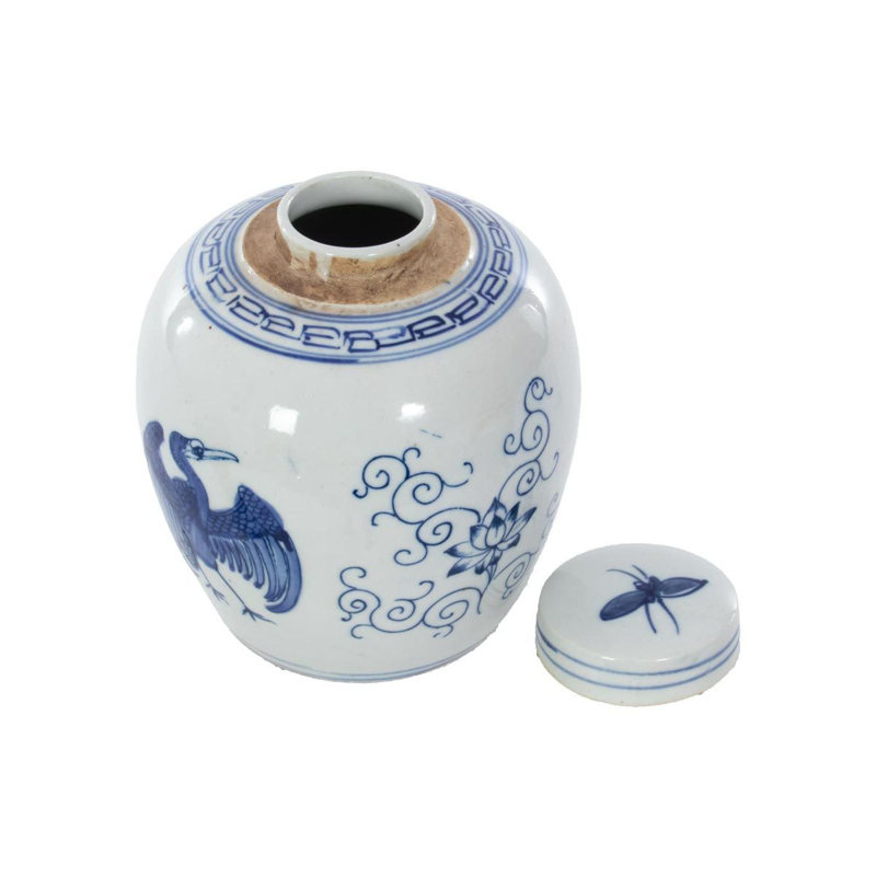Handmade Ceramic / Porcelain Jar, 4.5" H x 4.5" W x 4.5" D
