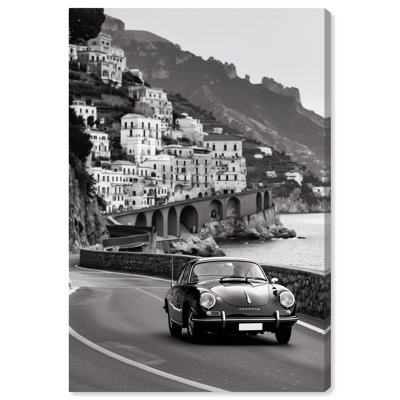 Drive through the Town Canvas by Art Remedy
