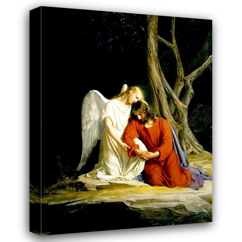 Agony in the Garden, 48" H x 36" W