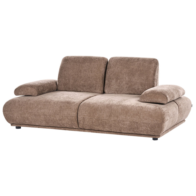 Chantil 3 Seater Fabric Sofa, Brown