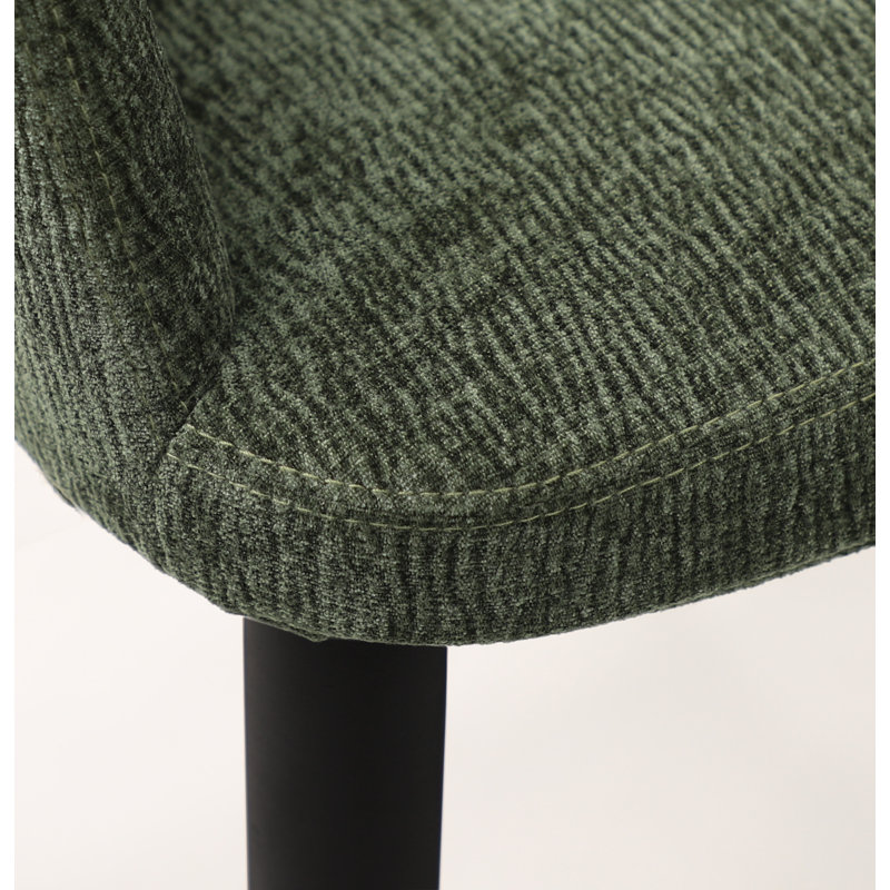 Jahnke Earle Bar & Counter Stool, Counter Stool (25" Seat Height), Forest Green