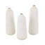 Cole And Grey Metal Textured Decorative Vase With Honeycomb Pattern