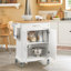 Penn Solid Wood Top Kitchen Cart