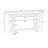 59.1" Painted Entryway Console Table, With Pine Veneer Unique Triple Rectangle Design With Thick Pine Wood Legs, Extra Long Sofa Table Versatile For Hallway, Living Room, Kitchen-630265455