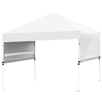 17'' W x 10'' D Steel Canopy