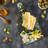 Ambesonne Space Tempered Glass Cutting Board Earth Orbit Digital Multicolor