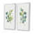 Toile avec cadre blanc