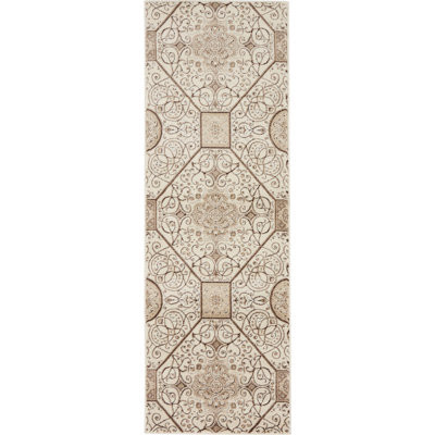 Tapis oriental crème Anah