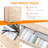 Natural Rubberwood Three-Drawer Cabinet (1Pc)