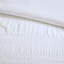 Housse de couette 100% coton Seersucker - très grand / très grand, literie à rayures blanches 4 pièces très grand-119105999