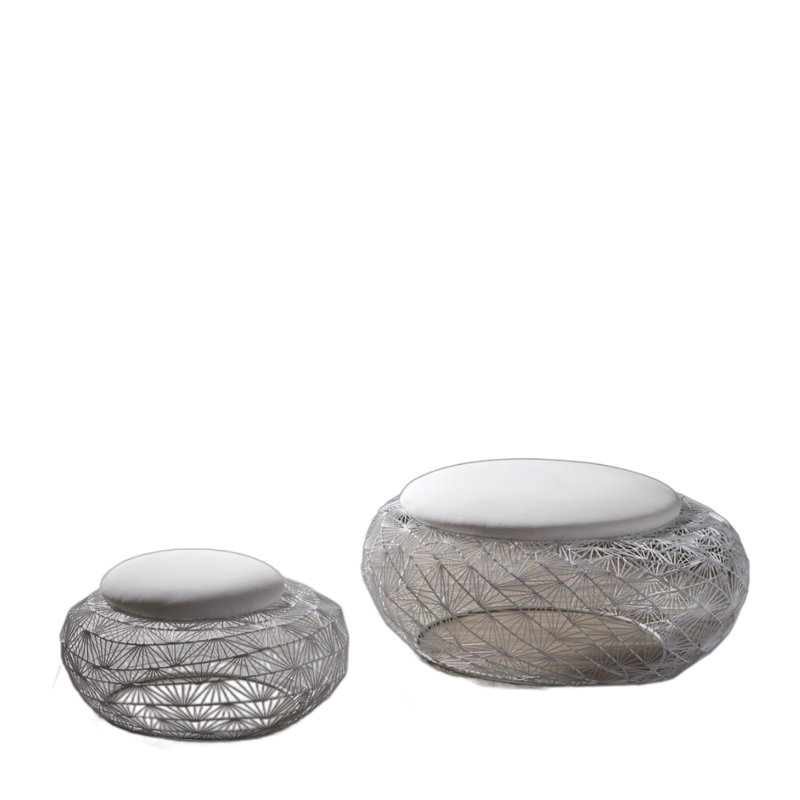 Panem Metal Accent Stool