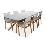 Dodger Outdoor 7 - Piece Dining Set