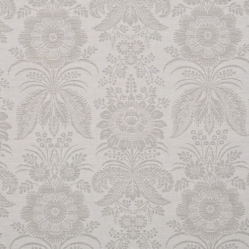 Tissu damassé Greta, gris
