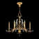 Beveled Arcs 6 - Light Chandelier
