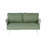 Mariano Steel Loveseat And Table, Off White+Green-542076896-542076902