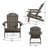 Billie 4 - Person Patio Conversation Set-29843921