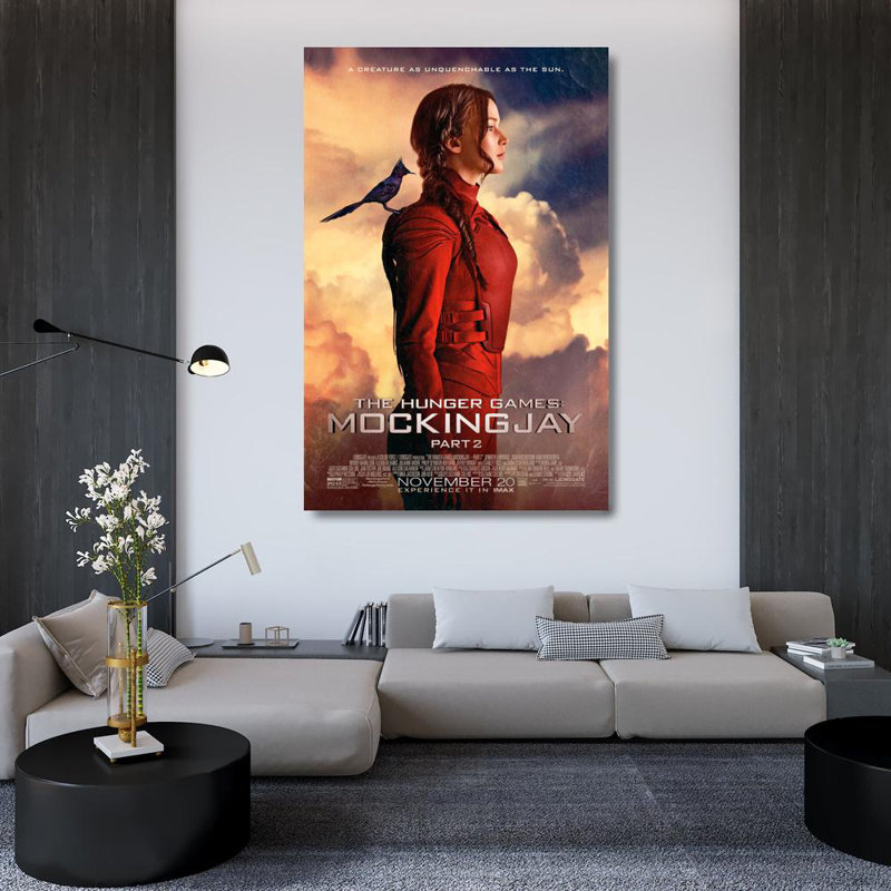 The Haim Games Mockingjay 2, H 48 po x l 32 po