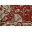 Tapis rouge en laine rouge Heriz Serapi