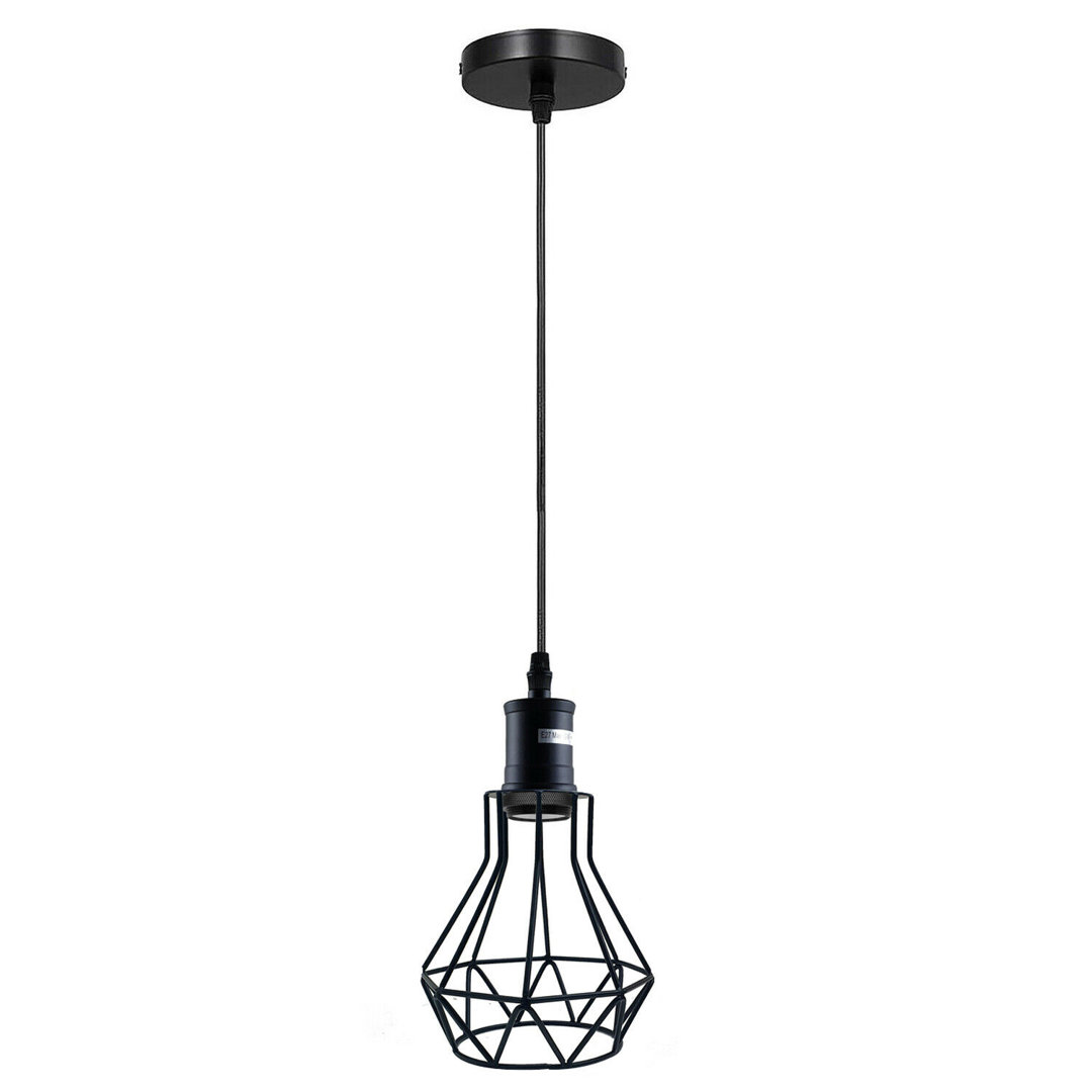 Hosston 1 - Light Black Single Pendant